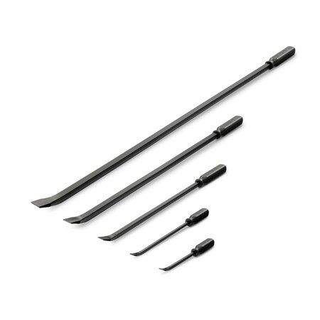 TEKTON Angled End Handled Pry Bar Set, 5-Piece 12, 17, 25, 36, 45 in. LSQ90505